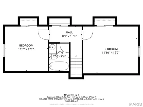 Floorplan - 693 Rustic Valley Dr, Ballwin, MO 63021 photo 4 of 4