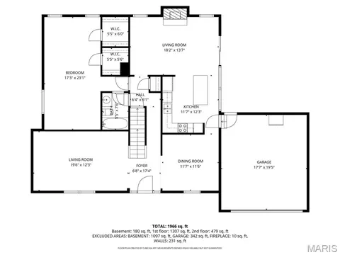 Floorplan - 693 Rustic Valley Dr, Ballwin, MO 63021 photo 2 of 4