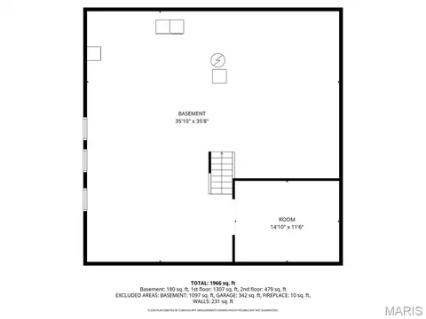 Floorplan - 693 Rustic Valley Dr, Ballwin, MO 63021 photo 3 of 4