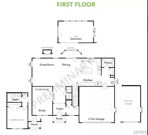 Floorplan - 1 Tbb Jacksoncreekside At Sommers, O'fallon, MO 63367 photo 1 of 3