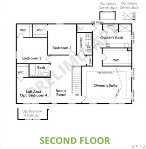 Floorplan - 1 Tbb Jacksoncreekside At Sommers, O'fallon, MO 63367 photo 2 of 3