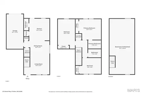 Floorplan - 210 Newal Way, O'fallon, MO 63368 photo 1 of 3