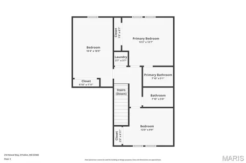 Floorplan - 210 Newal Way, O'fallon, MO 63368 photo 3 of 3