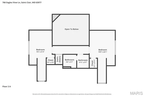 Floorplan - 766 Eagles View Ln, Saint Clair, MO 63077 photo 2 of 3