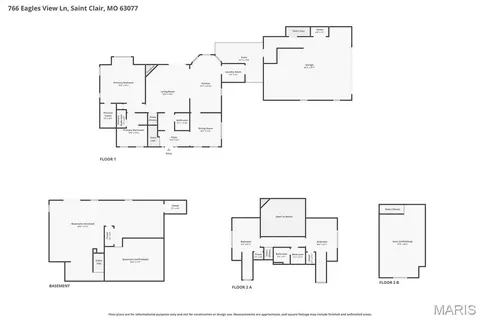Floorplan - 766 Eagles View Ln, Saint Clair, MO 63077 photo 3 of 3