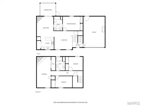 Floorplan - 2006 Maple Tree Ln, Sauget, IL 62206 photo 1 of 1