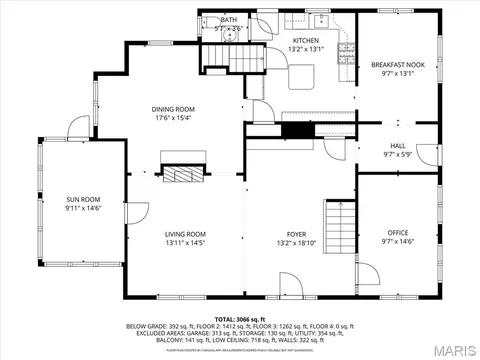 Floorplan - 415 Wesley Ave, Ferguson, MO 63135 photo 4 of 4