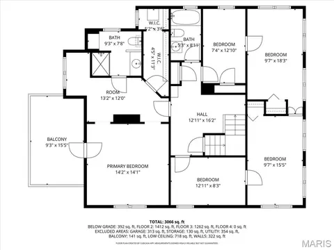 Floorplan - 415 Wesley Ave, Ferguson, MO 63135 photo 2 of 4
