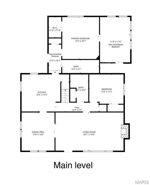 Floorplan - 9081 W 9085 W Red Oak Rd, Rosebud, MO 63091 photo 1 of 2