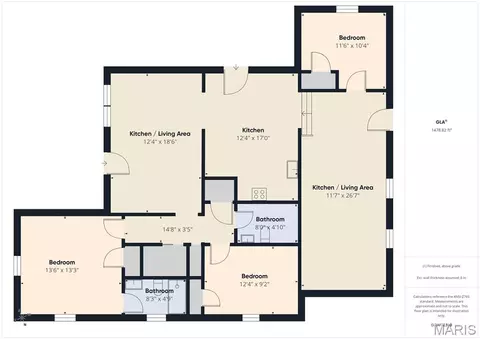 Floorplan - 205 N Waller St, Crocker, MO 65452 photo 1 of 1