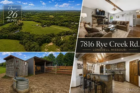 7816 Rye Creek Rd, Lonedell, MO 63060