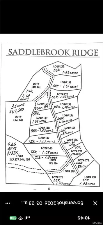 lot153 Saddlebrooke Rdg, Jackson, MO 63755