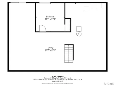 Floorplan - 16118 Castlerea Blvd, Ellisville, MO 63021 photo 2 of 3