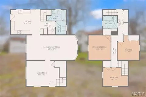 Floorplan - 829 Edward St, Saint Libory, IL 62282 photo 2 of 2