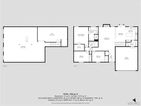 Floorplan - 8 Knoll Ridge Ct, O'fallon, MO 63368 photo 1 of 3