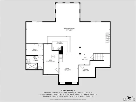 Floorplan - 1035 Sable Ln, Arnold, MO 63010 photo 1 of 4