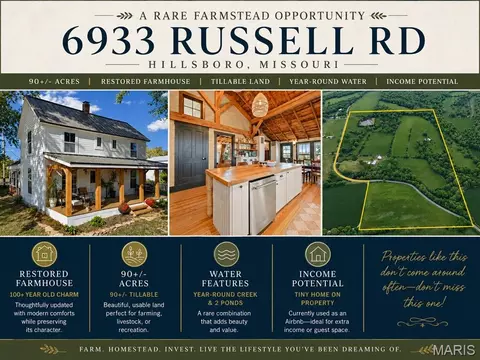6933 Russell Rd, Hillsboro, MO 63050
