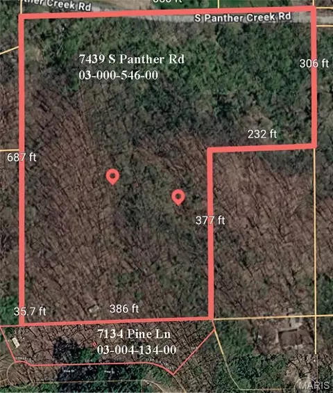 7439 S Panther Creek Rd, Mount Olive, IL 62069