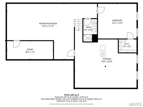 Floorplan - 1433 Sunview Dr, O'fallon, MO 63366 photo 2 of 3