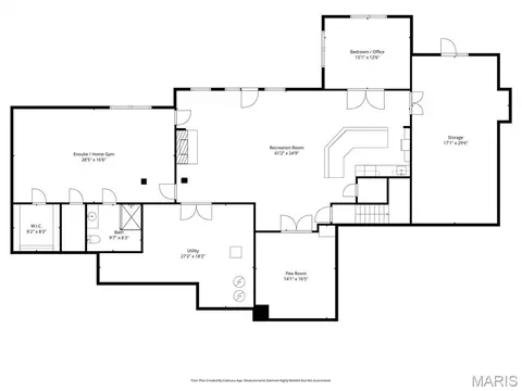 Floorplan - 308 Barn Side Ln, Eureka, MO 63025 photo 3 of 3
