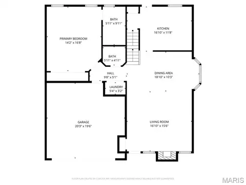 Floorplan - 2401 Balaji Ct, Ballwin, MO 63011 photo 1 of 2
