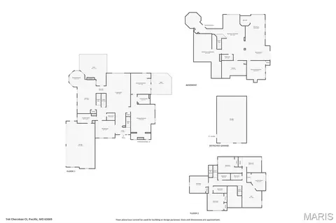 Floorplan - 144 Cherokee Ct, Pacific, MO 63069 photo 1 of 4