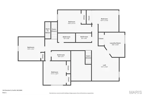 Floorplan - 144 Cherokee Ct, Pacific, MO 63069 photo 4 of 4