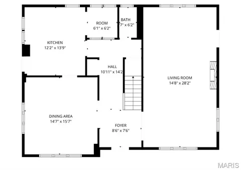 Floorplan - 110 Shepherd Pl, Hannibal, MO 63401 photo 1 of 2