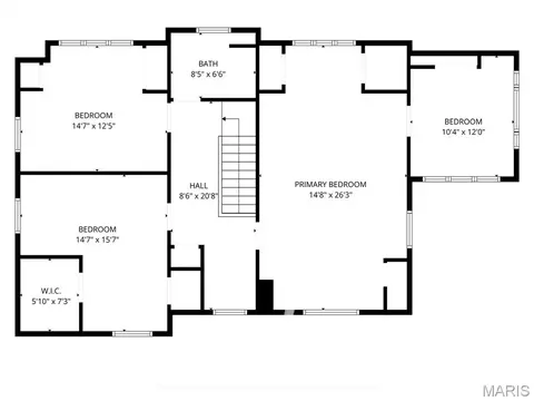 Floorplan - 110 Shepherd Pl, Hannibal, MO 63401 photo 2 of 2