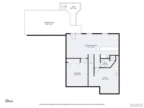 Floorplan - 1033 Turtle Dove Trl, Waterloo, IL 62298 photo 2 of 4