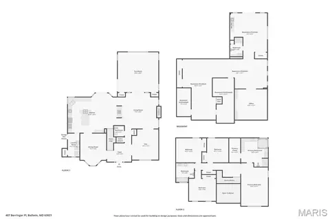Floorplan - 407 Berringer Pl, Ballwin, MO 63021 photo 1 of 1