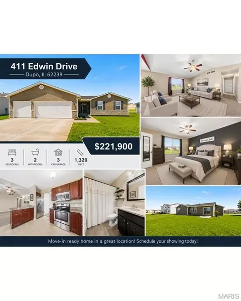 411 Edwin Dr, Dupo, IL 62239