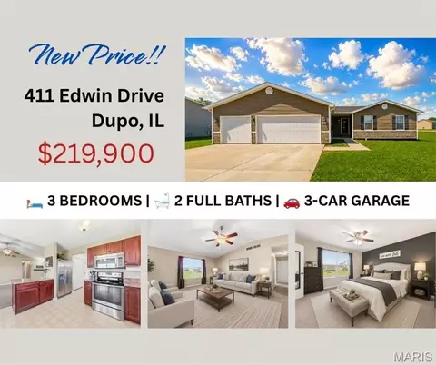 411 Edwin Dr, Dupo, IL 62239