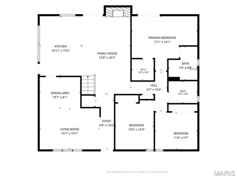 Floorplan - 607 Garden Leaf Ct, Ballwin, MO 63011 photo 2 of 3