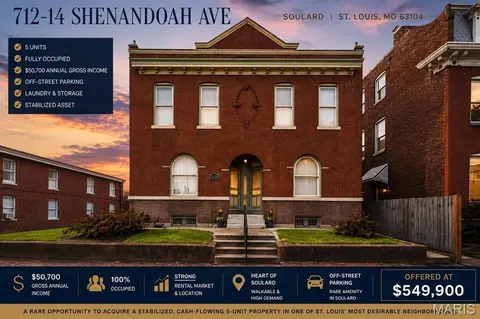 712-14 Shenandoah Ave, Saint Louis, MO 63104