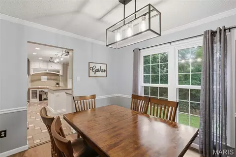 Dining - 130 Holly Garden Dr, Ballwin, MO 63021 photo 2 of 2