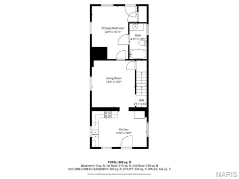 Floorplan - 802 E Olive St, Red Bud, IL 62278 photo 1 of 3