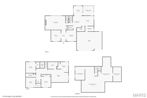 Floorplan - 321 Red Wing Ct, Troy, MO 63379 photo 1 of 1