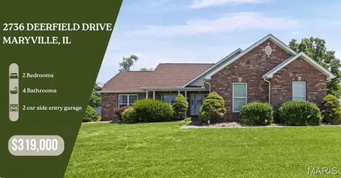 2736 Deerfield Dr, Maryville, IL 62062