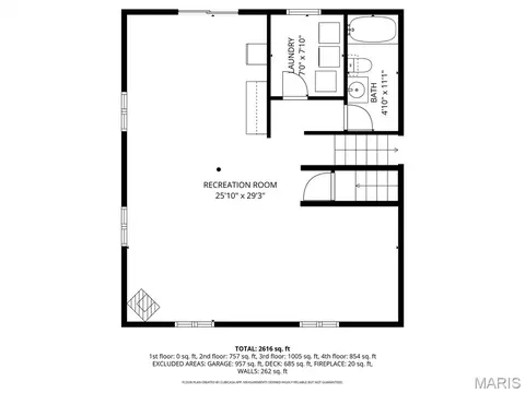 Floorplan - 800 Matson Hill Rd, Defiance, MO 63341 photo 3 of 3
