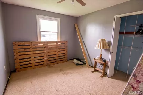 Bedroom - 408 E 1st St, Ramsey, IL 62080 photo 2 of 4