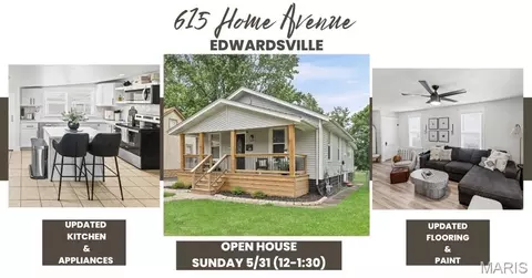 615 Home Ave, Edwardsville, IL 62025