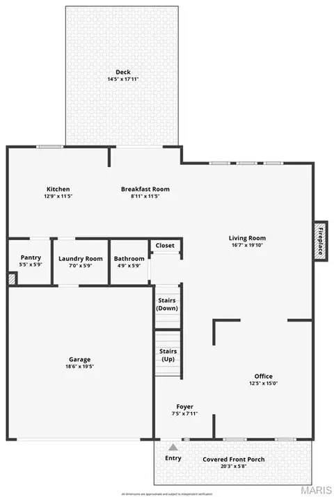 Floorplan - 506 Steepleton Ct, Ballwin, MO 63021 photo 1 of 3