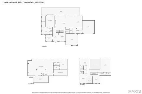 Floorplan - 1205 Patchwork Flds, Chesterfield, MO 63005 photo 3 of 3