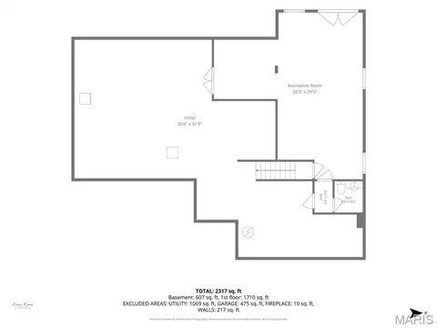 Floorplan - 609 Hoene Ridge Estates Dr, Eureka, MO 63025 photo 2 of 2