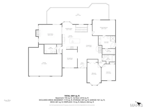 Floorplan - 116 Timber Meadows Dr, O'fallon, MO 63368 photo 1 of 1