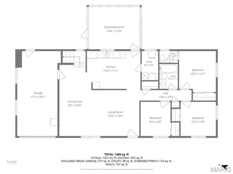 Floorplan - 802 Love Dr, O'fallon, MO 63366 photo 1 of 6