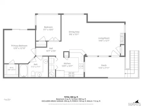 Floorplan - 704 Hemingway Ln #E, Weldon Spring, MO 63304 photo 1 of 6