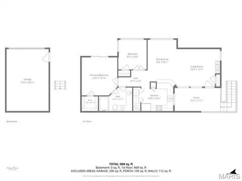 Floorplan - 704 Hemingway Ln #E, Weldon Spring, MO 63304 photo 2 of 6
