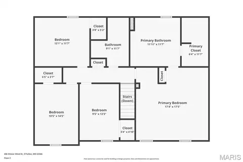 Floorplan - 406 Winter Wind Dr, O'fallon, MO 63366 photo 2 of 2